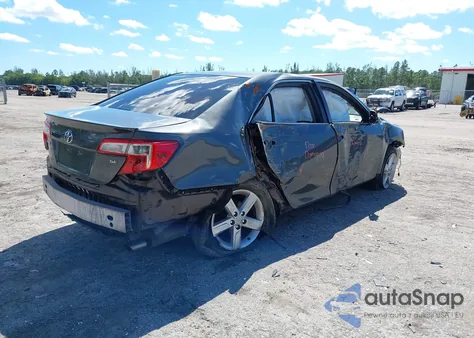 2012 Toyota Camry Se из США, поврежденный, VIN 4T1BF1FK0CU175637